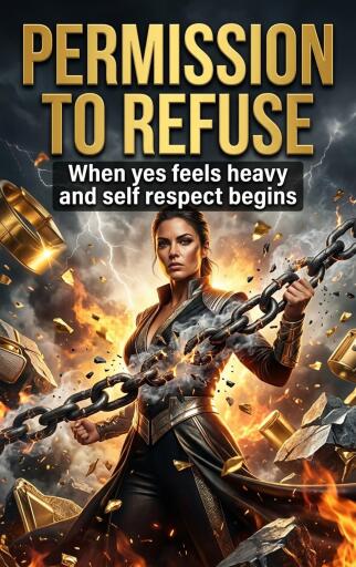 Portada del libro «Permission to refuse», de Vivienne Rowe