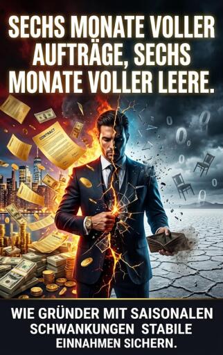Portada del libro «Sechs Monate voller Aufträge, sechs Monate voller Leere.», de Nele Krause