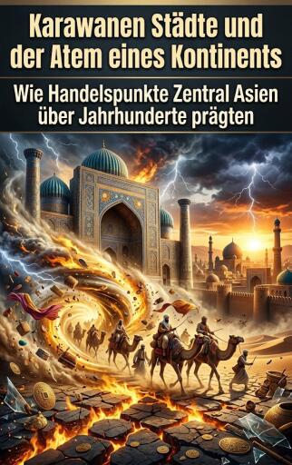 Portada del libro «Karawanen Städte und der Atem eines Kontinents», de Lukas Seidenberg