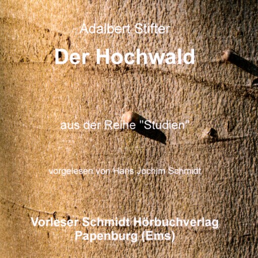 Portada del audiolibro «Der Hochwald», de Adalbert Stifter