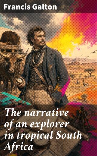 Portada del libro «The narrative of an explorer in tropical South Africa», de Francis Galton