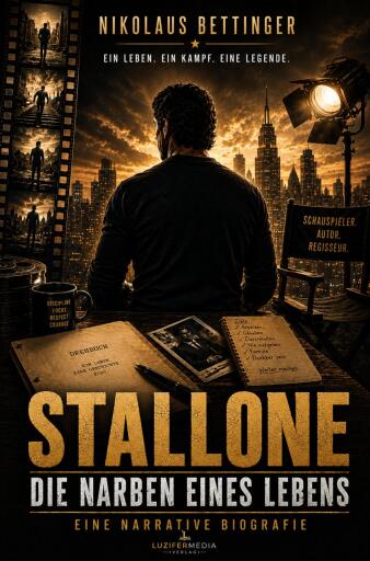 Portada del libro «Stallone - Die Narben eines Lebens: Eine narrative Biografie», de Nikolaus Bettinger