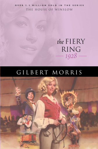Portada del libro «The Fiery Ring (House of Winslow Book #28)», de Gilbert Morris