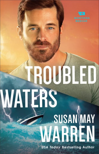 Portada del libro «Troubled Waters (Montana Rescue Book #4)», de Susan May Warren