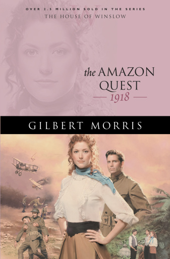 Portada del libro «The Amazon Quest (House of Winslow Book #25)», de Gilbert Morris