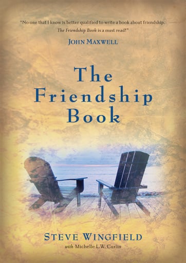 Portada del libro «The Friendship Book», de Steve Wingfield