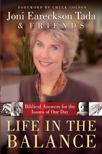 Portada del libro «Life in the Balance», de Joni Eareckson Tada