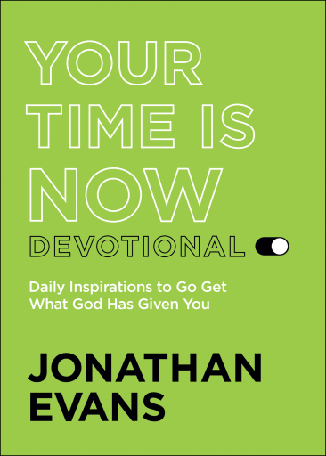 Portada del libro «Your Time Is Now Devotional», de Jonathan Evans