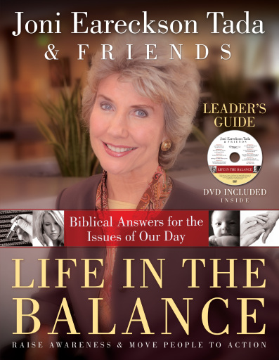 Portada del libro «Life in the Balance Leader's Guide», de Joni Eareckson Tada