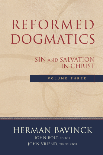 Reformed Dogmatics, Volume 3 : Volume 3