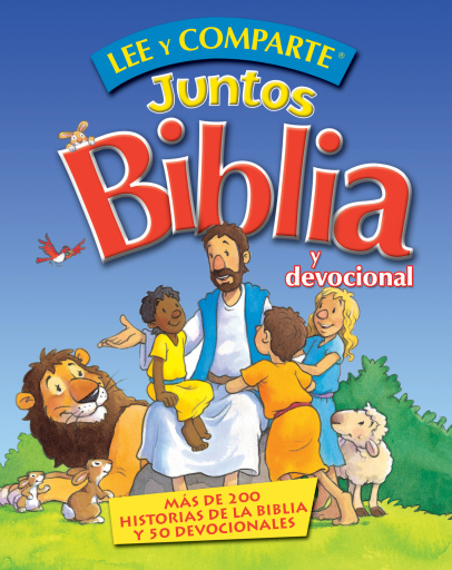 Lee y comparte juntos Biblia y Devocional: Mas de 200 historias biblicas y 50 devocionales