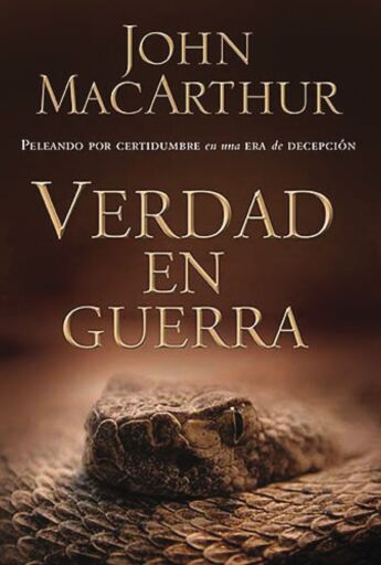 Portada del libro «Verdad en guerra», de John F. MacArthur