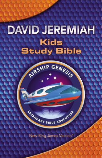Portada del libro «NKJV, Airship Genesis Kids Study Bible: Holy Bible, New King James Version», de David Jeremiah