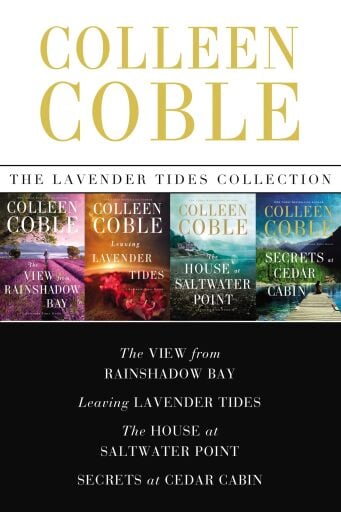 The Lavender Tides Collection: The View from Rainshadow Bay, Leaving Lavender Tides, The House at Saltwater Point, Secrets at Cedar Cabin / Digital original