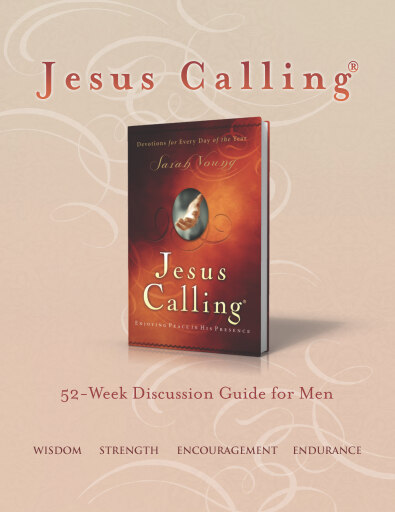 Jesus Calling Book Club Discussion Guide for Men / Digital original