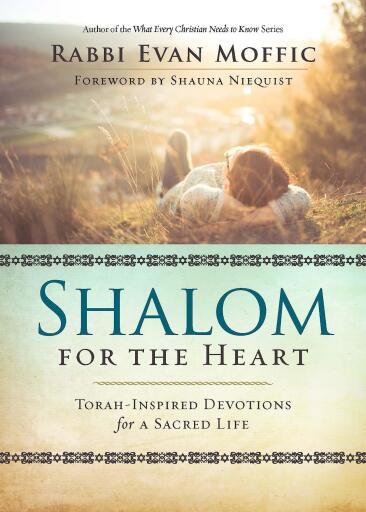 Portada del libro «Shalom for the Heart: Torah-Inspired Devotions for a Sacred Life», de Evan Moffic, Shauna Niequist