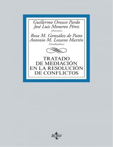 TRATADO DE MEDIACION EN LA RESOLUCION DE CONFLICTOS
