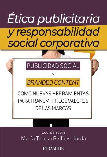 Portada del libro «ÉTICA PUBLICITARIA Y RESPONSABILIDAD SOCIAL CORPORATIVA»