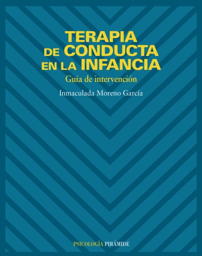 Portada del libro «TERAPIA DE CONDUCTA EN LA INFANCIA»