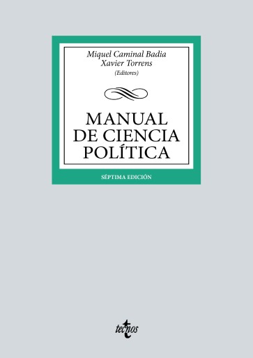 Portada del libro «MANUAL DE CIENCIA POLÍTICA»