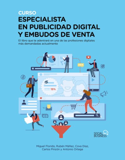 Portada del libro «CURSO ESPECIALISTA EN PUBLICIDAD DIGITAL Y EMBUDOS DE VENTA»