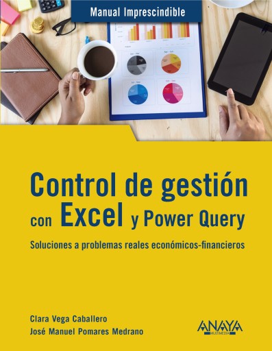 Portada del libro «CONTROL DE GESTION CON EXCEL Y POWER QUERY»