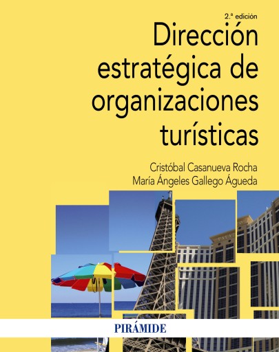 Portada del libro «DIRECCION ESTRATÉGICA DE ORGANIZACIONES TURÍSTICAS»