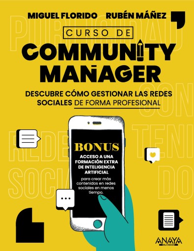 Portada del libro «CURSO DE COMMUNITY MANAGER»