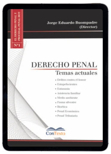 Nº 1 - Derecho Penal, Temas Actuales