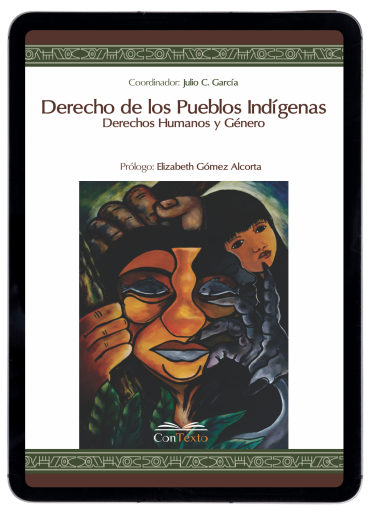 Portada del libro «Derecho de los Pueblos Indigenas, Derechos Humanos y Genero», de Julio Garcia