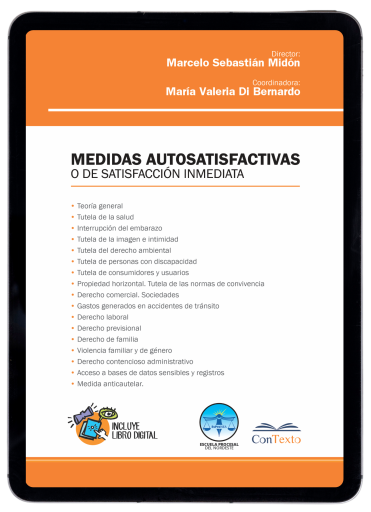 Medidas autosatisfactivas o de satisfacción inmediata