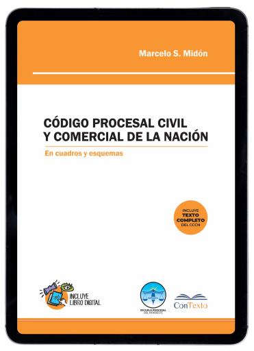 Código procesal civil y comercial en cuadros y esquemas