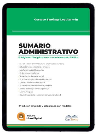 Sumario administrativo, 2da edición ampliada y actualizada