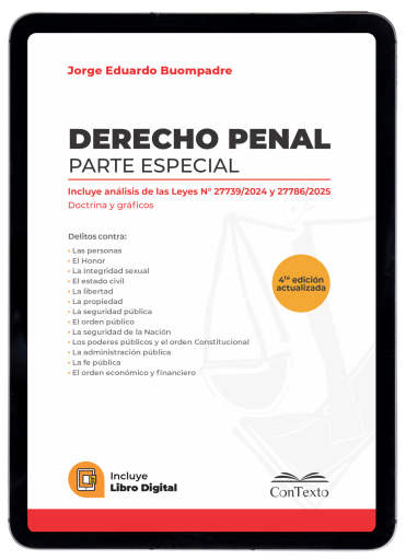 Derecho penal parte especial: doctrina y gráficos, 4° edición actualizada