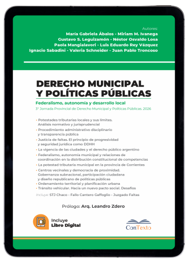 Derecho público y derecho municipal 2026