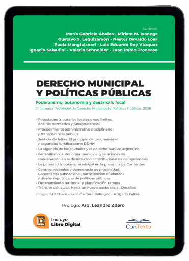 Derecho público y derecho municipal 2026