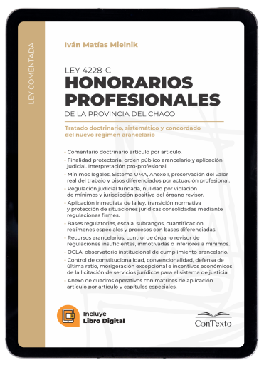 Ley N° 4228-C de Honorarios Profesionales del Chaco