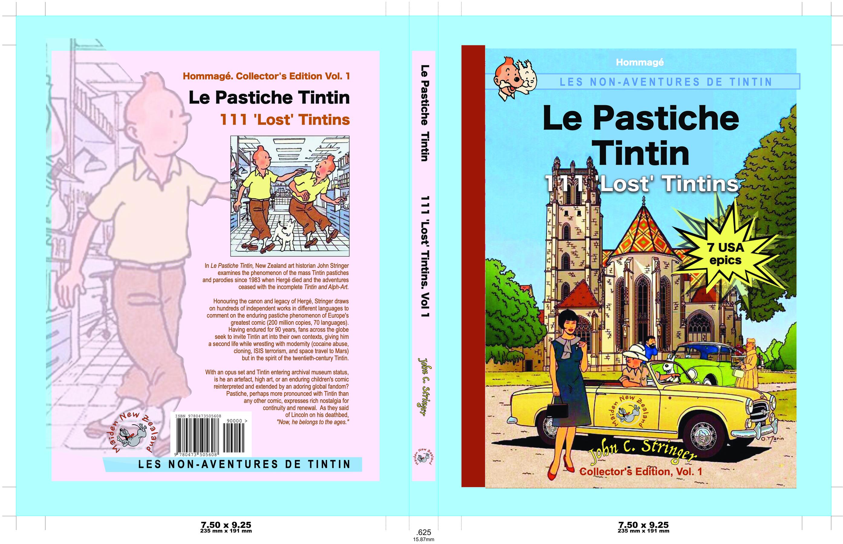 Le Pastiche Tintin, 111 'Lost' Tintins, Vol. 1