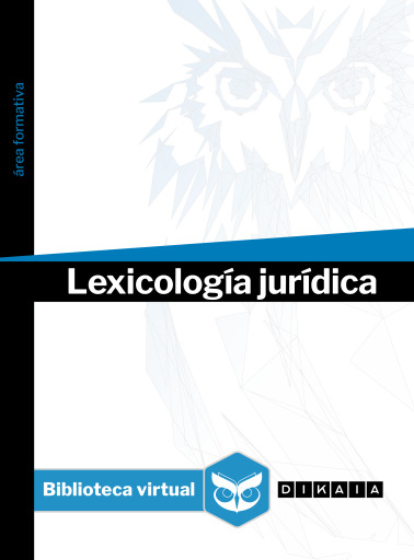 lexicología jurídica