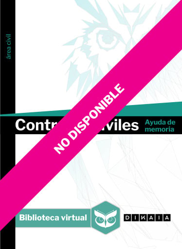 Contratos civiles. Ayuda de memoria