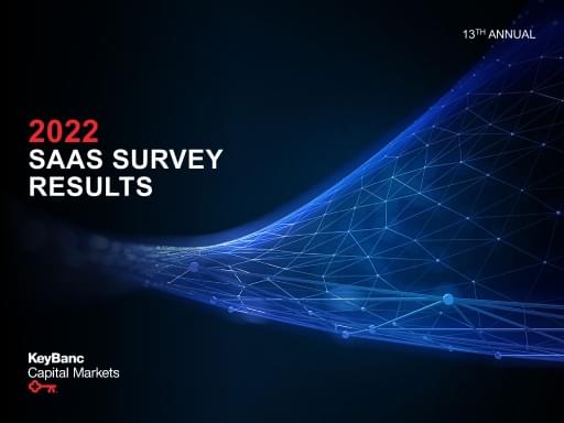 2022 KeyBanc SaaS Survey Results