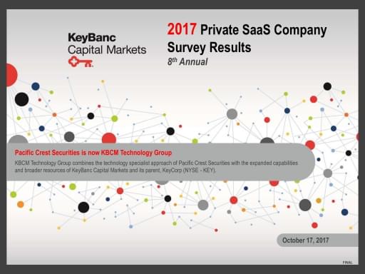 2017 KeyBanc SaaS Survey Results
