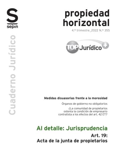 Art. 19: Acta de la junta de propietarios