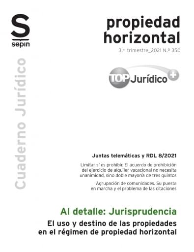 El uso y destino de las propiedades en el régimen de propiedad horizontal