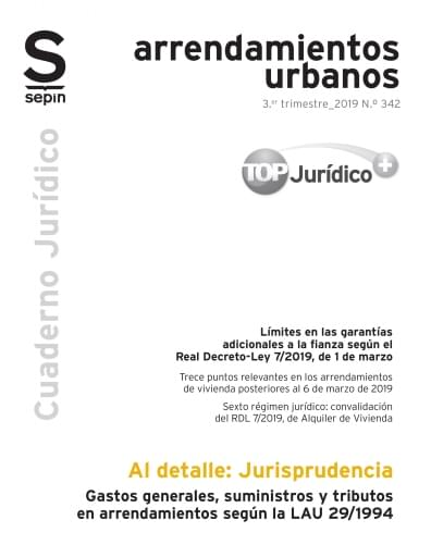 Gastos generales, suministros y tributos en arrendamientos según la LAU 29/1994