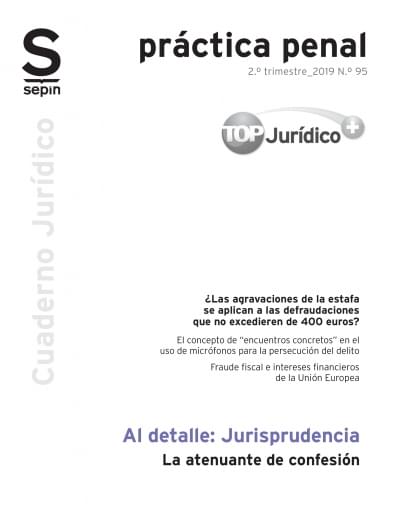 La atenuante de confesión
