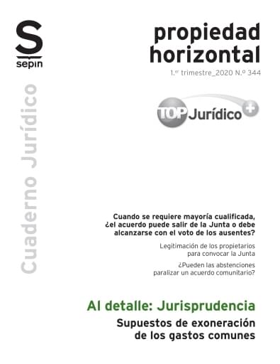 Supuestos de exoneración de los gastos comunes