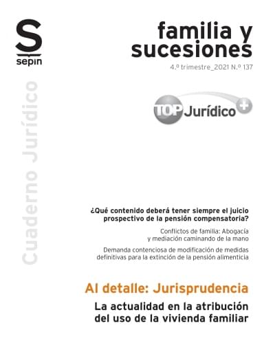 La actualidad en la atribución del uso de la vivienda familiar