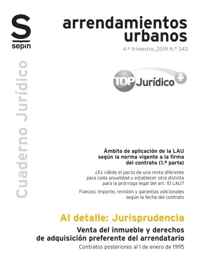 Venta del inmueble y derechos de adquisición preferente del arrendatario