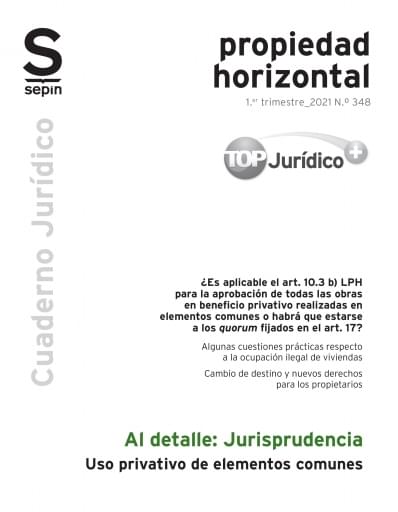 Uso privativo de elementos comunes